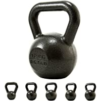 PROIRON Pesa Rusa de Hierro Fundido- Kettlebell para fisicoculturismo y Entrenamiento con Pesas (4-24kg)
